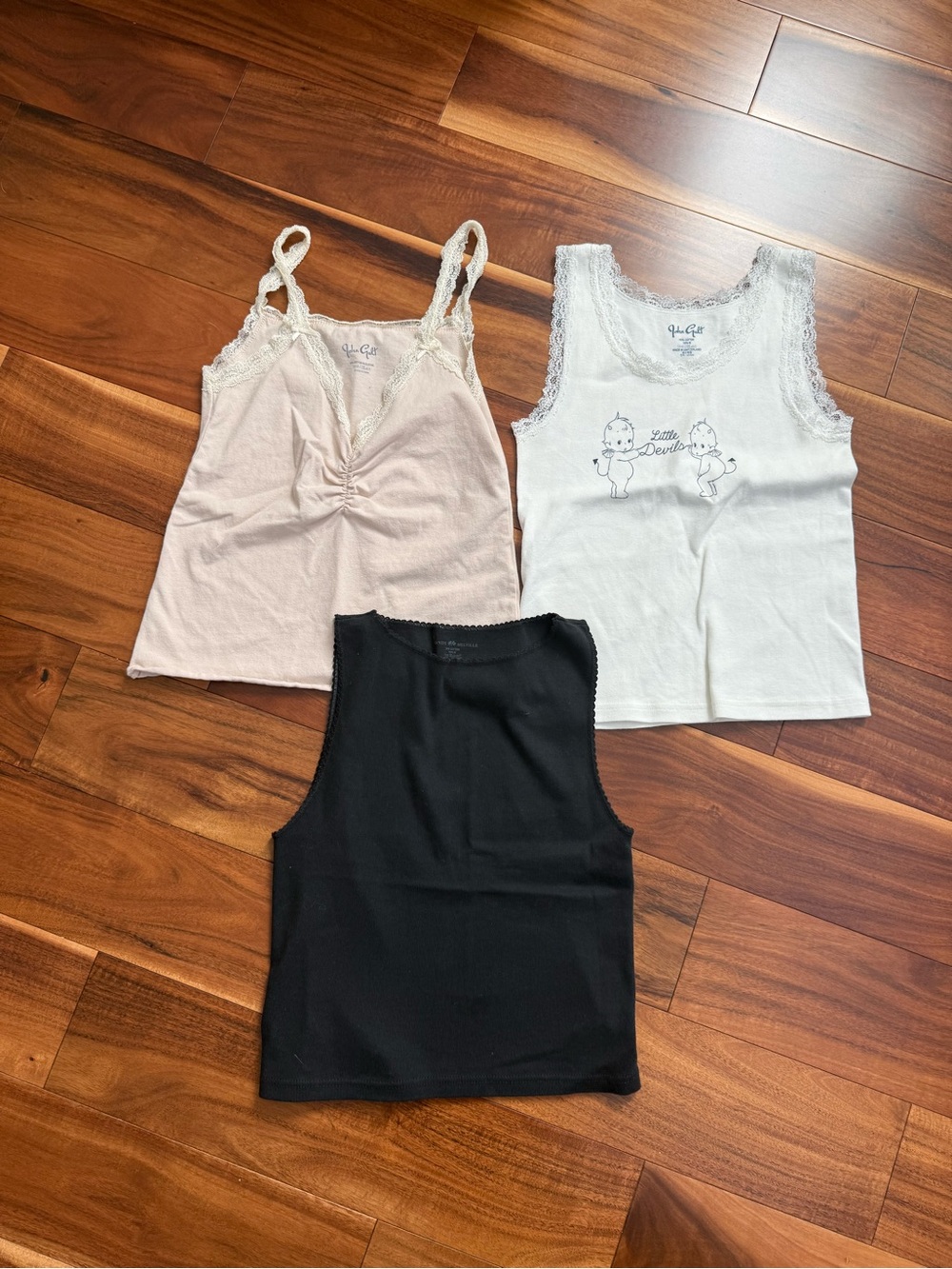 John Galt Brandy Melville cotton tank top bundle
3 tank tops